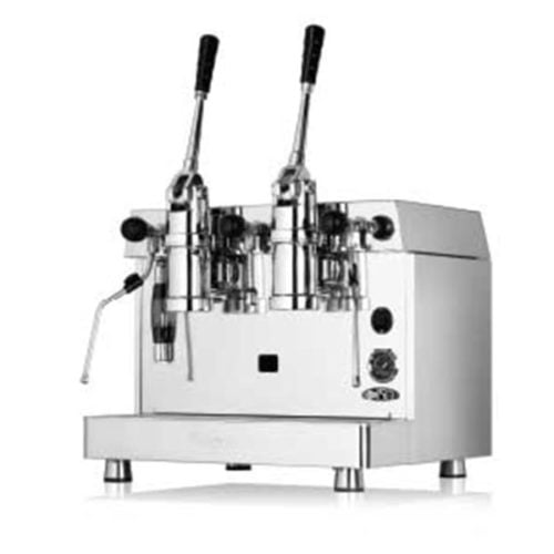 An image of Fracino 2 Group Dual Fuel Retro Lever Espresso Machine.