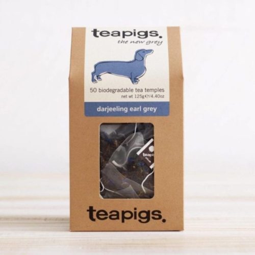 An image of Tea Pigs Darjeeling earl grey packaging.