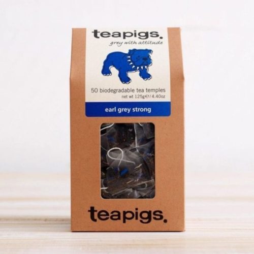 An image of Tea Pigs earl grey strong packaging.