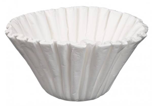 White bravilor coffee filter papers