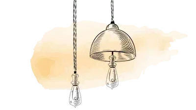 Image of a lamp icon.