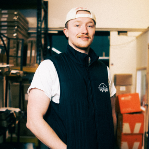 Jay, Iron & Fire's Barista and Roastery Assistant