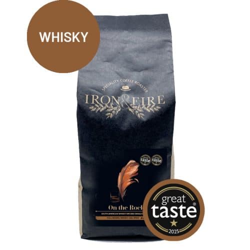 1kg bag of whisky infused coffee