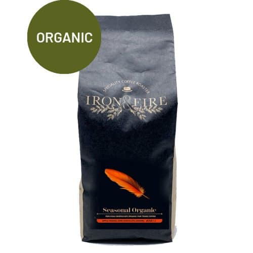 Organic coffee beans 1kg bag